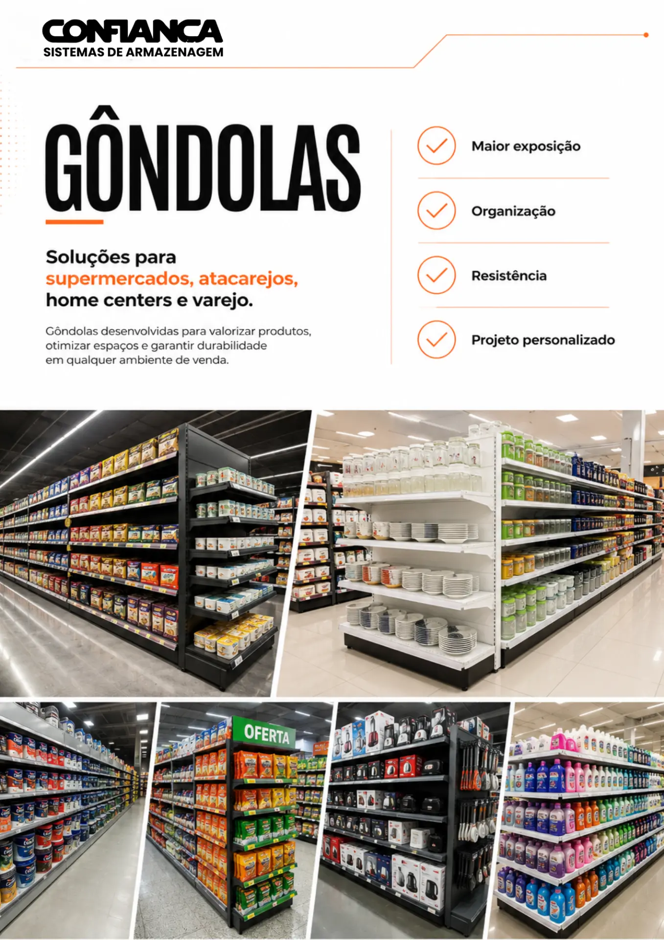 Página 3 — Gôndolas